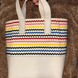 Loeffler Randall Ribbon Saffiano Leather Tote